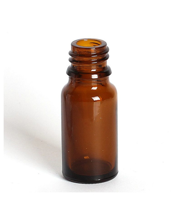 Steklenička 10 ml rjava – DIN 18 temno steklo