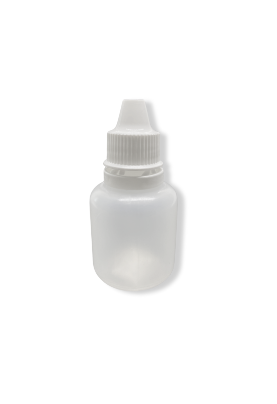 LDPE plastenka 30 ml prosojna – s kapalko in plombo