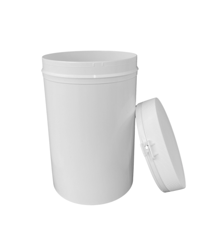 PP lonček 1500 ml bel – embalaža z zaskočnim pokrovom