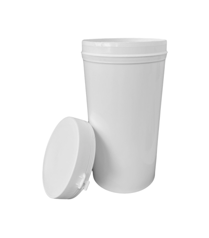 PP lonček 1700 ml bel – embalaža z zaskočnim pokrovom