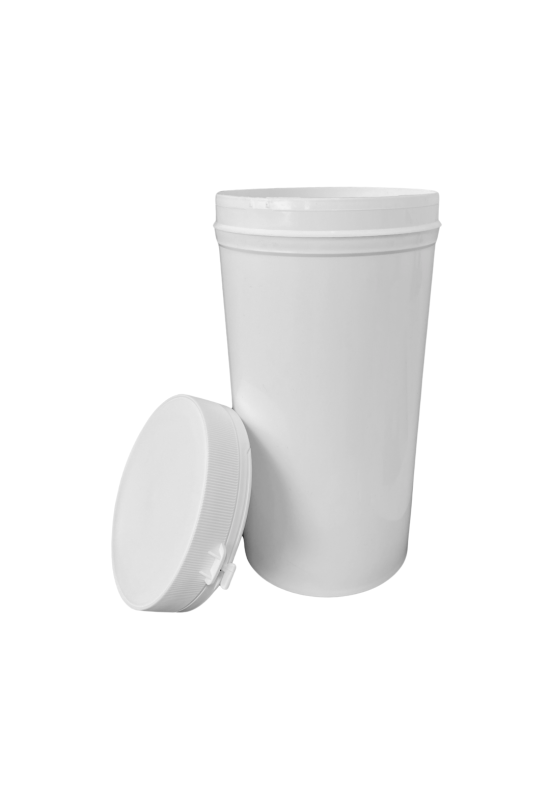 PP lonček 1700 ml bel – embalaža z zaskočnim pokrovom