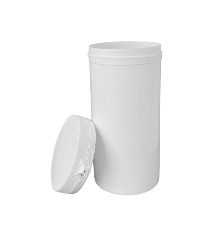 PP lonček 655 ml bel – embalaža z zaskočnim pokrovom