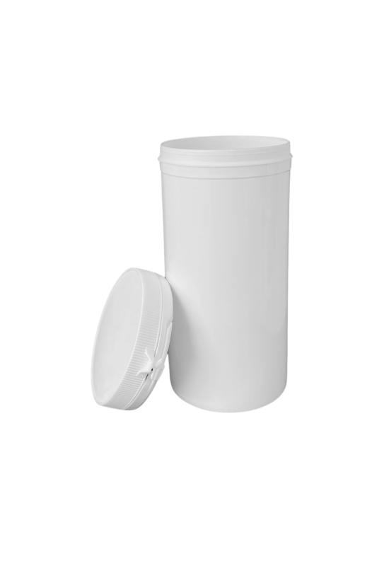 PP lonček 655 ml bel – embalaža z zaskočnim pokrovom